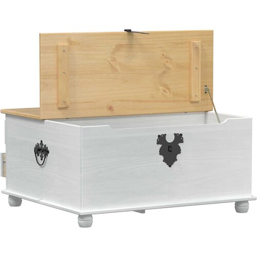 STORAGE Kutija za pohranu Corona 90 x 78 x 45 cm od masivne borovine Slike