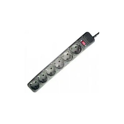  Kabl GEMBIRD Protektor SPG6-B-10 6mesta 3m Black Slike