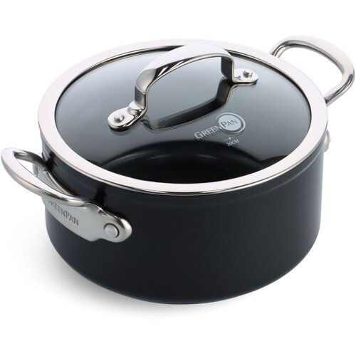 Greenpan Barcelona Pro Kasserolle 20cm Schwarz Cijene