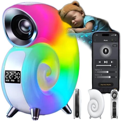 VERKGROUP 3v1 LED RGB bluetooth zvočnik in budilka Bass Boost, (21065733) Cene