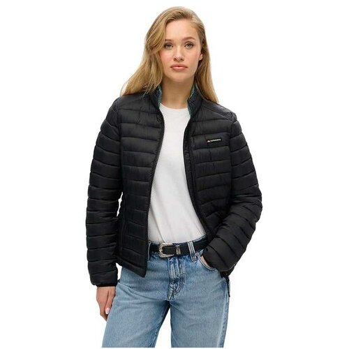 Superdry prošivena crna ženska jakna Cene