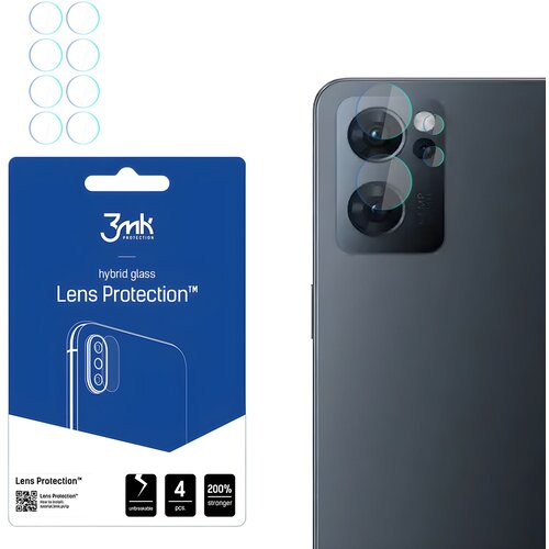  4x Staklo za kameru 3mk za Oppo Reno7 5G - Prozirna KP20527 Cene