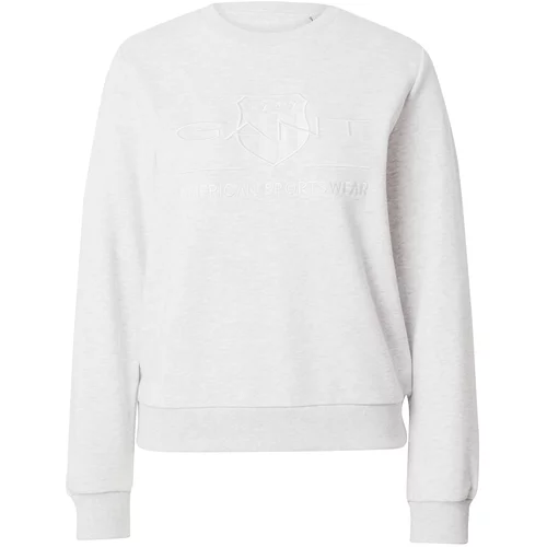 Gant Sweater majica siva melange