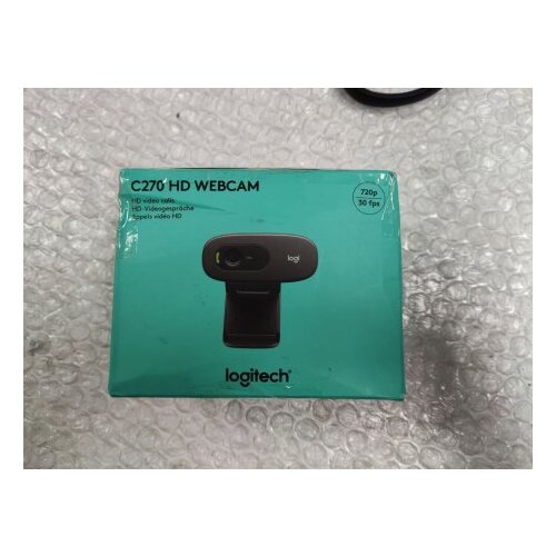 Logitech C270 HD Retail crna OUTLET Slike