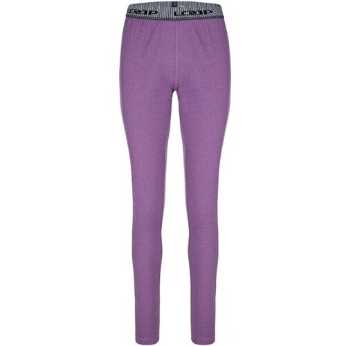 LOAP Women&amp;#039;s thermal pants PETLA Purple/Grey Slike