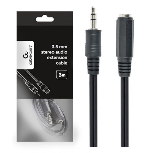 Gembird CCA-423-3M 3.5mm musko-zenski kabl, 3m Slike