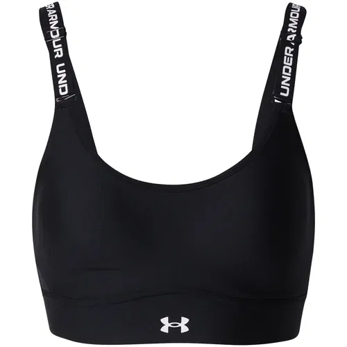 Under Armour Športni nederček 'Infinity 2.0' črna / bela