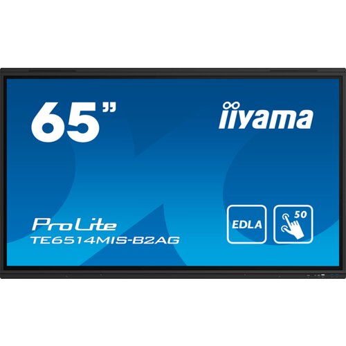 Iiyama prolite TE6514MIS-B2AG lfd (zaslon na dotik) - 163.9 cm (65&amp;quot;), 4K uhd (3840x2160), va, 6.5ms - TE6514MIS-B2AG Slike