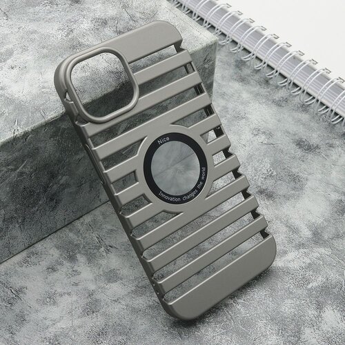  Maska lines logo cut za iphone 13/ siva Cene