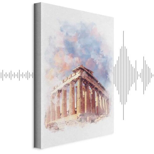  Slika - Painted Parthenon (1 Part) Vertical 40x60 Akustična Cijene