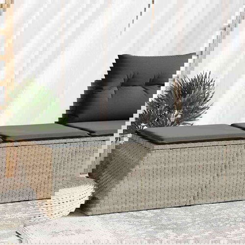 vidaXL 2-dijelni set vrtnih sofa s jastucima od poliratana i bagrem Cene