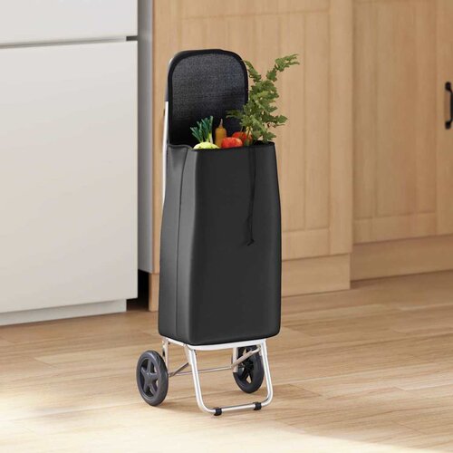 Kolica za kupovinu Crna 35 x 28 x 92 cm Oxford tkanina Cijene