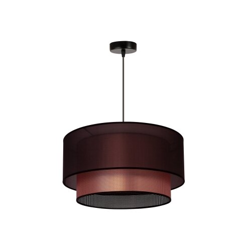  Duolla - Visilica na sajli COPPER SHINY 1xE27/15W/230V &amp;Oslash; 45 cm smeđa/bakrena Slike