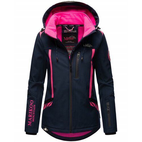 Marikoo Ženska Softshell jakna Mount-Cho-Oyu, Modra Slike