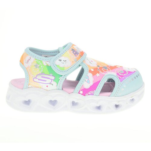 Skechers Sandali Heart Lights Sandals-Cutie Clouds 302977N/TQMT Turkizna Cene