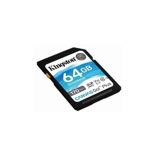 Kingston SD 64GB CanvasGoPlus SDXC, r/w: 170/70MB/s Cijene