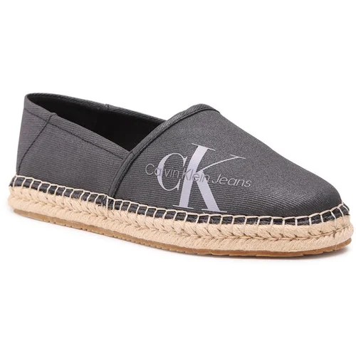 Calvin Klein Jeans Espadrile Espadrille Co Wn YW0YW01080 Črna