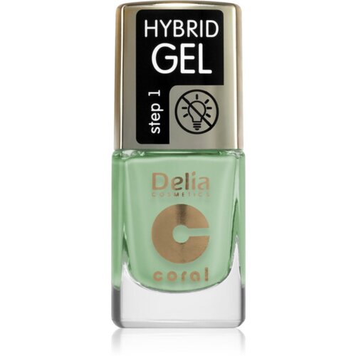 Delia Cosmetics Coral Nail Enamel Hybrid Gel gel lak za nohte odtenek 138 11 ml Cene