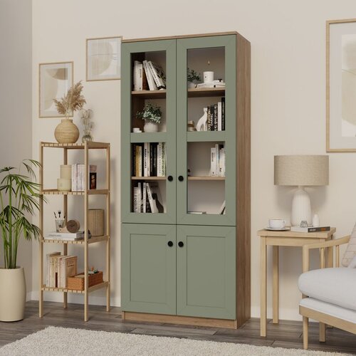 Hanah home vi&amp;scaron;enamenski ormarić Lisa 1600-228, 80 cm, zeleni Slike