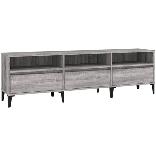 vidaXL TV omarica siva sonoma 150x30x44,5 cm inženirski les, (20734299) Cene