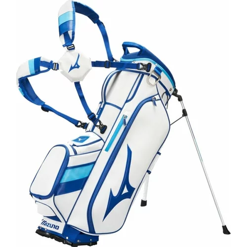 Mizuno Tour Stand Bag White/Blue Golf torba