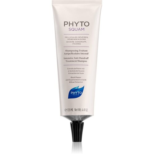Phyto Phytosquam Intensive Anti-Danduff Treatment Shampoo &amp;scaron;ampon proti prhljaju za razdraženo lasi&amp;scaron;če 125 ml Slike