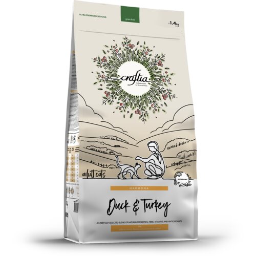 Craftia Harmona Hrana za mačke, piletina i riba 1,4 kg Cene