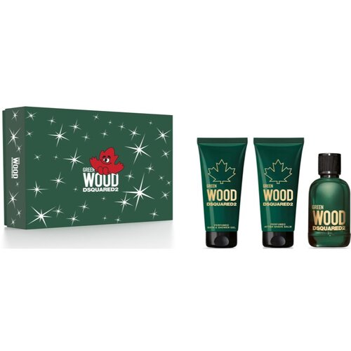Dsquared2 Green Wood darilni set za moške Cene