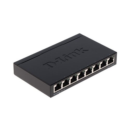 D-link DGS-108 Unmanaged L2 Gigabit Ethernet (10 /100 /1000) Black Cijene