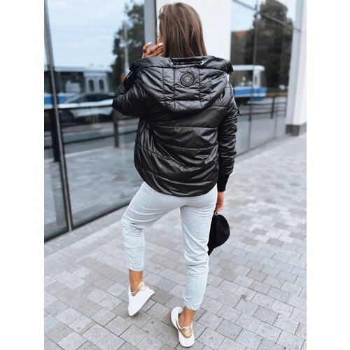 DStreet Quilted women's jacket AURORA black Cene