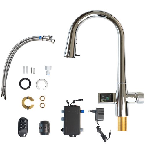 Alpok touchless pro slavina - hrom Slike