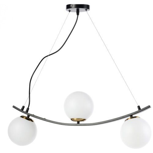  ONLI - Visilica na sajli TRIO 3xE14/6W/230V crna Slike