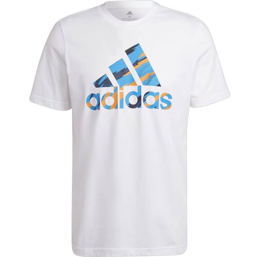 Adidas Mo&amp;scaron;ka majica M CAMO T Bela Slike