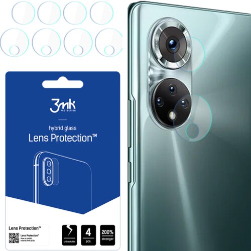 3mk ZA&amp;Scaron;ČITA ZA LEČE HONOR 50 PRO 5G KALJENO STEKLO ZA TELEFON, (22000542) Slike