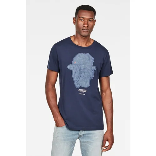 G-star T-shirt - Graphic 10 r t s\s dark blue