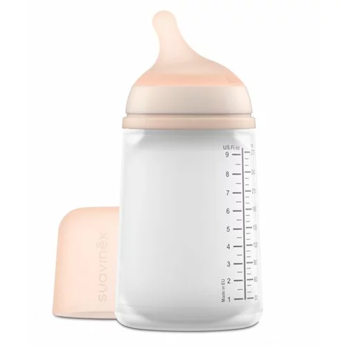 Suavinex Zero Zero M bočica za bebe M Medium Flow 3 m+ 270 ml