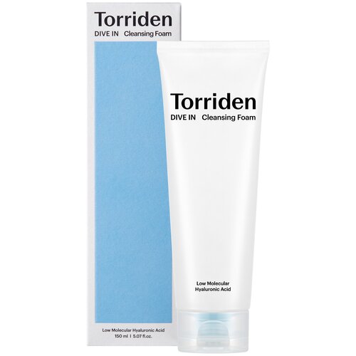 Torriden Dive In Low Molecular Hyaluronic Acid Cleansing Foam pjena za či&scaron;ćenje lica za sve vrste kože 150 ml unisex Cijene