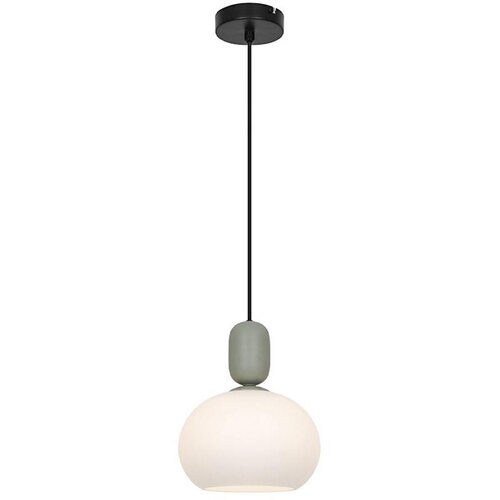  Luster na sajli VALISIA 1xE27/40W/230V crna/maslinasta Slike