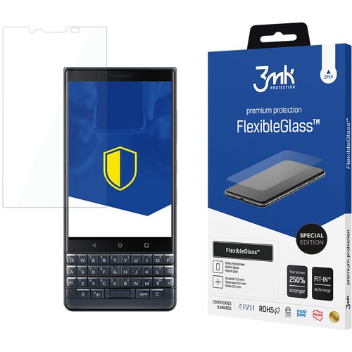 3mk FLEXIBLEGLASS SPECIAL EDITION ZA BLACKBERRY KEY2 KALJENO STEKLO, (22000480) Slike