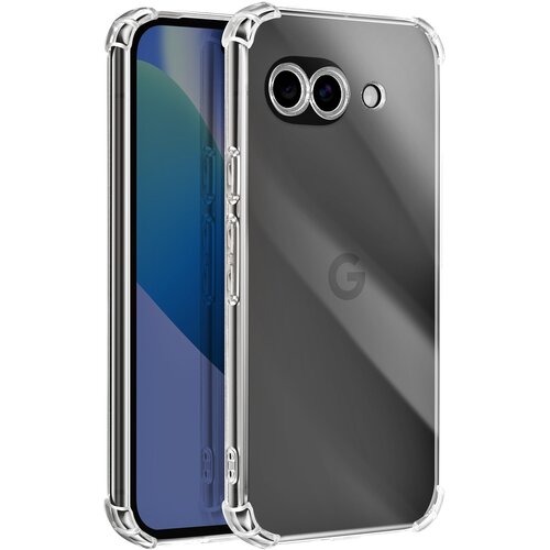 AVIZAR Ovitek za Google Pixel 10a z ojačanimi vogali in dvignjenimi robovi, odporen na udarce, Prozorno, (5000189102) Cene