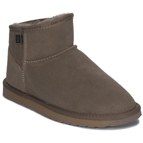 E-mu Australia Botki Damskie Platinum Slim Darling Mushroom Smeđa Slike