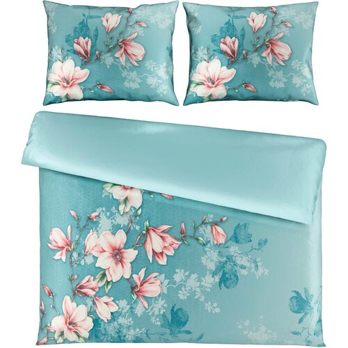 Esposa obojestranska posteljnina 240/220 cm saten modra Cene
