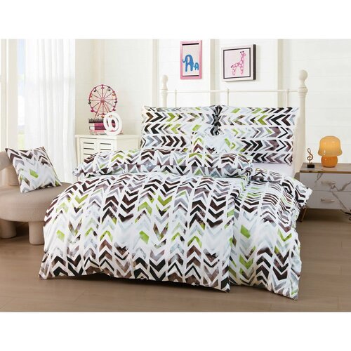 JAHU collections 6-dijelna posteljina za krevet za jednu osobu od mikrosatena 140x200 cm Madison &amp;ndash; Slike