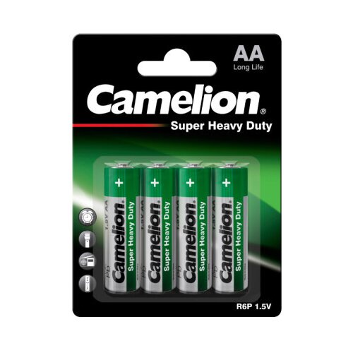 Camelion cink-karbon baterije aa ( CAM-R6P/BP4G ) Slike