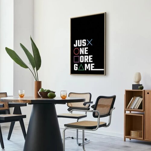  Slika - Binge Gaming 40x60 U prirodnom drvenom okviru Slike