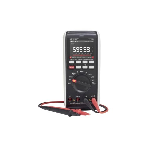 Voltcraft VC871 ročni multimeter digitalni zapisovalnik podatkov, LoZ CAT III 1000 V, CAT IV 600 V Prikaz (&scaron;tetje): 60000, (5000287117) Cene
