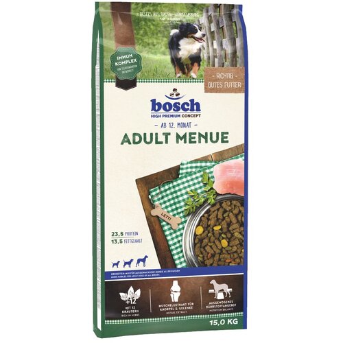 Bosch Adult menu - Varčno pakiranje: 2 x 15 kg Cene