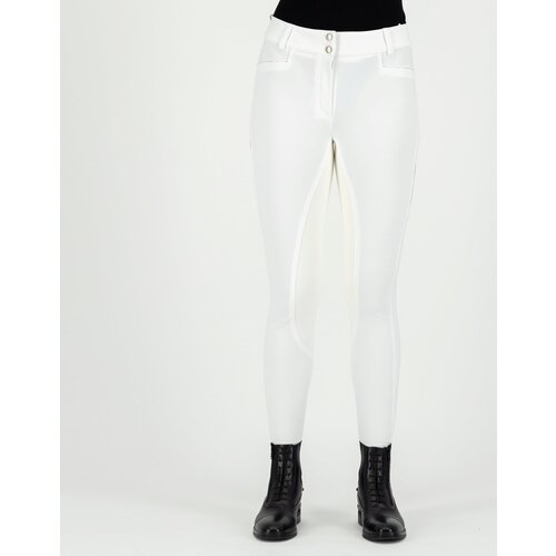 Eurostar Jahalne hlače Comp Grip Connect ESArielle, white - 40 Slike