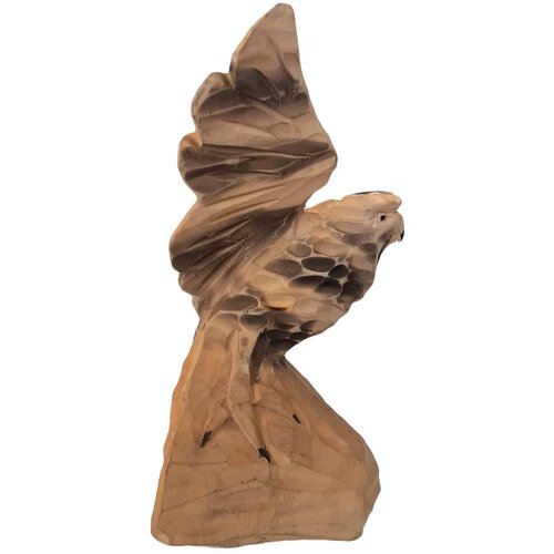  Drvena skulptura sokola 12 x 26 cm Slike
