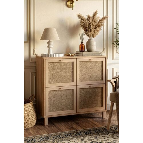 Hanah home Cipelarnik, Krem Slike